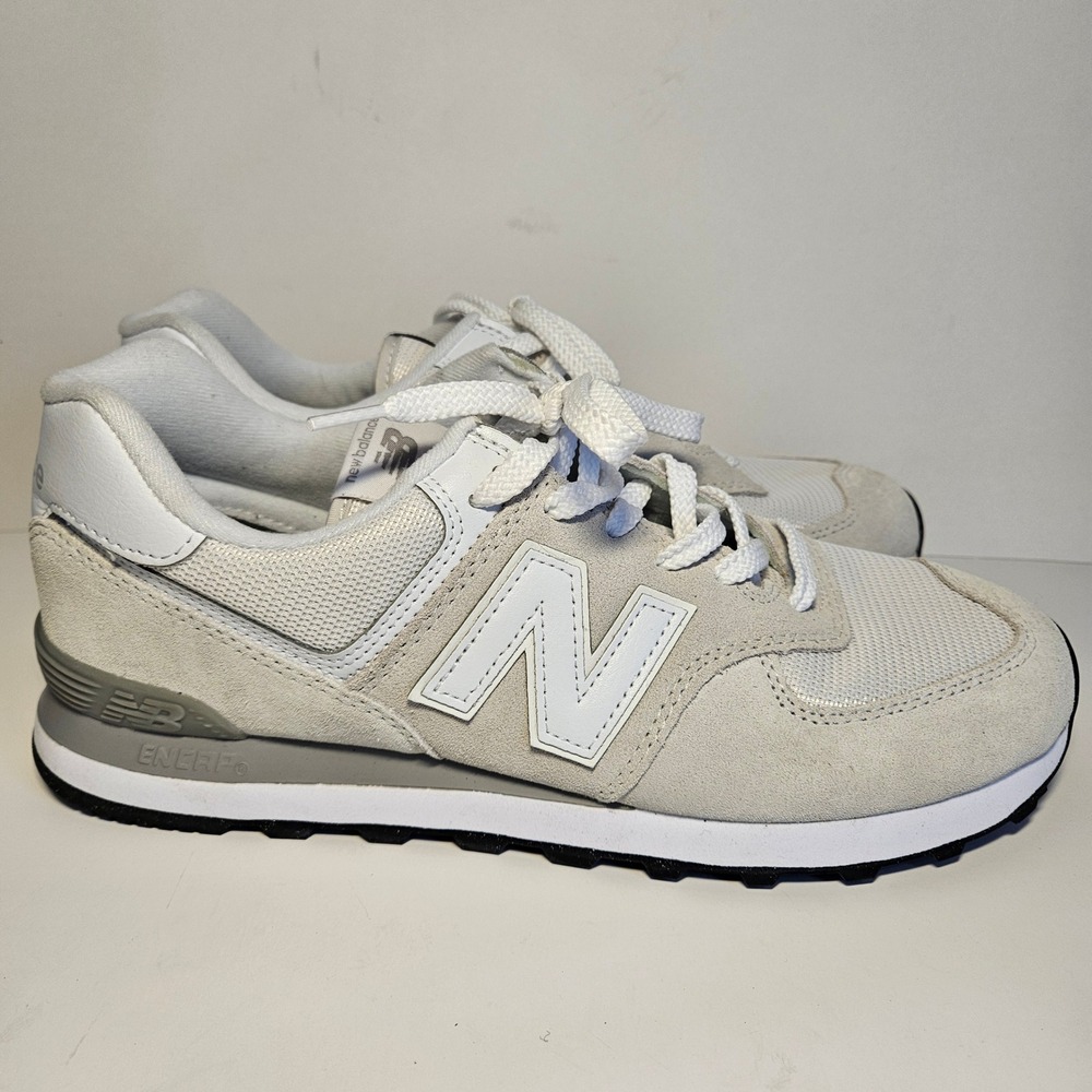 New Balance 574 Core Nimbus Cloud White Mens Sneakers Size 10.5 - Picture 3 of 8